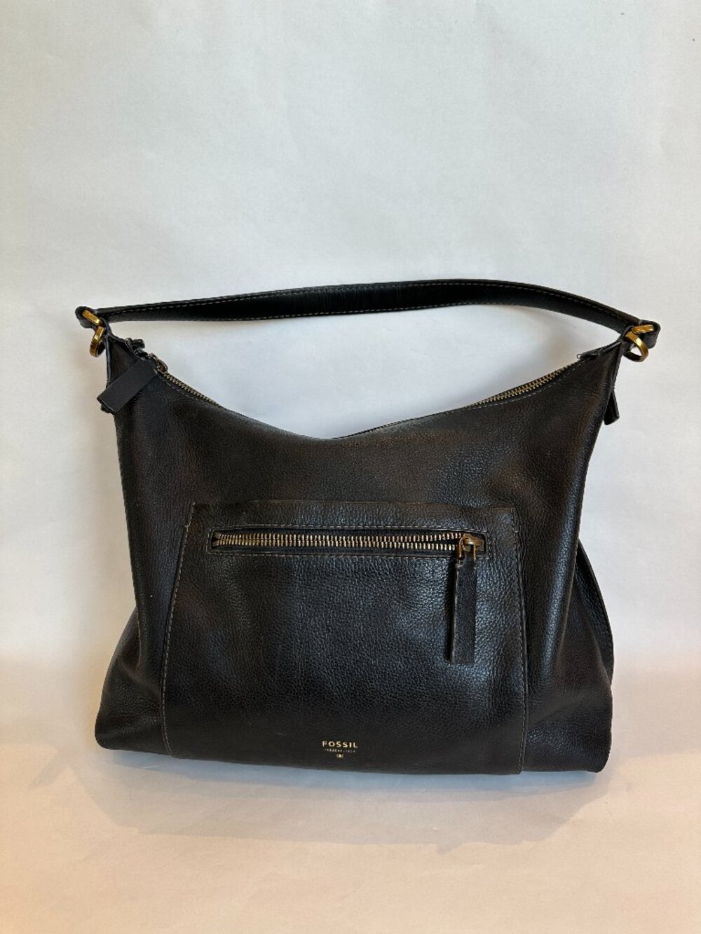 Fossil Cowhide Leather hobo bag